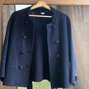 Knit Blazer. Great transition item for a work or play wardrobe.